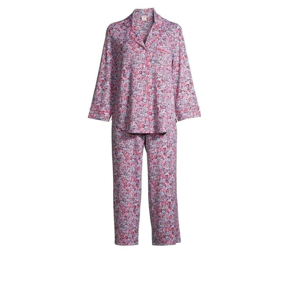 Secret Treasures Size XL (16-18) Capri floral  Pajama Set NWT